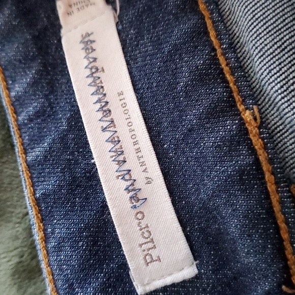 DENIM PILCRO ANTHROPOLOGIE JEANS CROPPED ANKLE SIZE 29 - Picture 9 of 11